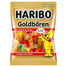 Haribo Goldbären želé s ovocnými příchutěmi 160g