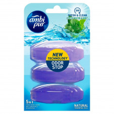 Ambi Pur Náhradní tekutý závěsný blok 3x55ml FreshWater & Mint