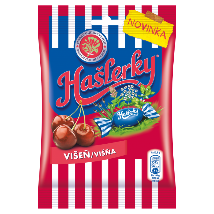 HAŠLERKY Višeň 40x90g CZ