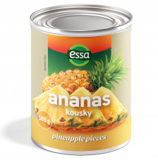 ESSA ANANAS kousky 565g