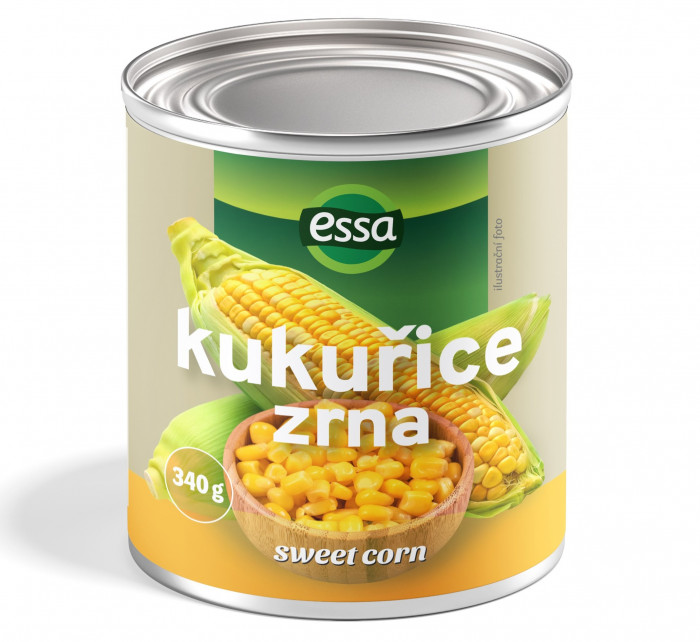 ESSA KUKUŘICE zrna vakuovaná 340g