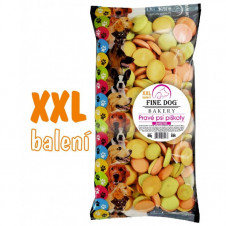 FINE DOG MIX BAKERY Pravé psí piškoty BAREVNÉ XXL balení 400g