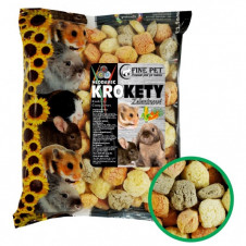 FINE PET Zeleninové krokety pro hlodavce 100g