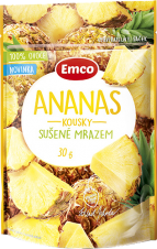 Emco - Mrazem sušený ananas 30g