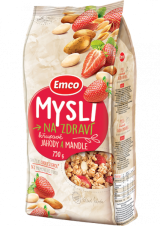 Emco - Mysli jahoda a mandle 750g