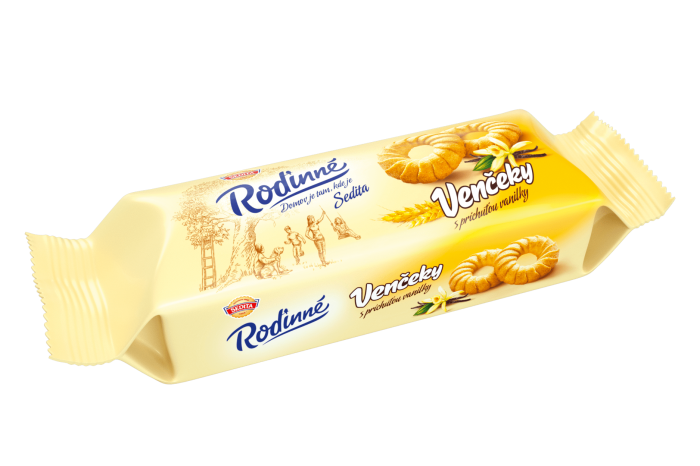 Rodinné Věnečky vanilkové 100g+20%