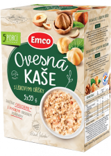 Emco - Ovesná kaše s lískovými oříšky 5x55g