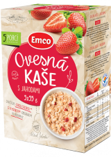 Emco - Ovesná kaše s jahodami 5x55g