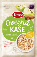 Emco - Ovesná kaše s jablky s skořicí 55g