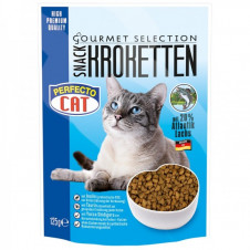 Perfecto Cat Kroketten snack 20% ATLANSKÝM LOSOSEM 125g