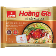 Hoang Gia - Mi Lau Cua Cay 130g