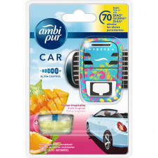 Ambi Pur vůně do auta 7ml Frutas Tropical + Strojek