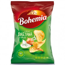 Bohemia Chips 130g Smetana a Cibule