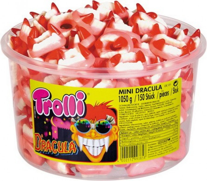 Trolli Drakula žuby 8g/150ks