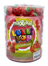 Maxcool lízátko Strawberry 12g