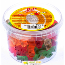Bobo Bears Želatinové želé s ovocnými + Vitamin C 400g