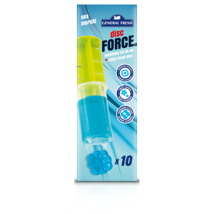 Force Disc bodový WC blok 60ml Ocean