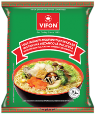 Vifon Instantní nudlová polévka s příchutí Zelenina 60g