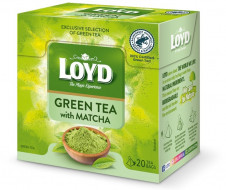 Loyd Pyramida Zeleného čaje s Japonským zeleným čajem Matcha 30g