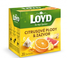 Loyd Pyramida Citrusové plody & Zázvor 40g