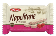 Morello Napolitane wafers - Jahoda 95g