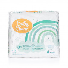 Baby Charm plenky 4Maxi 37ks 4-8kg