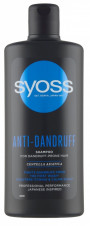 Syoss Šampon na Vlasy 440ml Anti-Dandruff