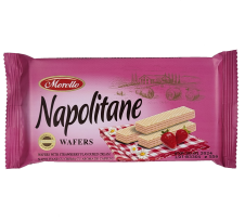 Morello Napolitane wafers Jahodové 50g