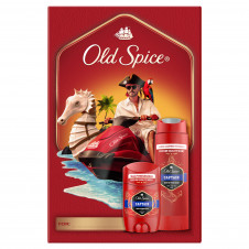 Old Spice kazeta Captain SG 250ml + Deodorant tuhý 50ml