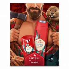 Old Spice kazeta DeepSea SG 250ml + Deodorant tuhý 50ml