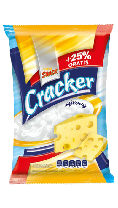Cracker sýrový 80g + 25% gratis