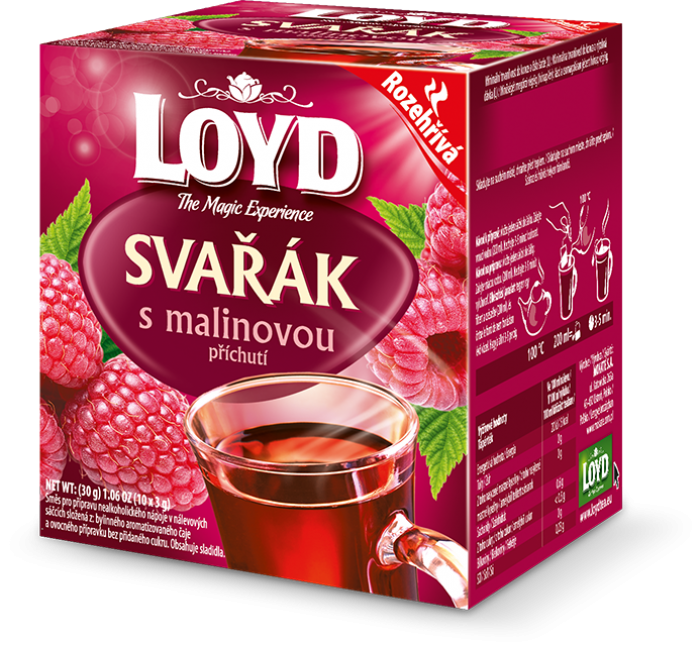 Loyd Svařák s malinovou příchuťí 30g
