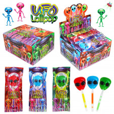 UFO svítící lízátko 10g