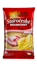 Staročeské Brambůrky 80g Šunkové