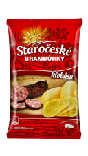 Staročeské Brambůrky 80g Klobása