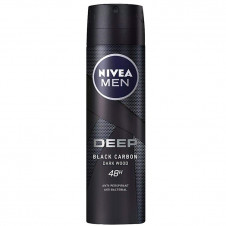 Nivea MEN Deodoranty spray 150ml DEEP Black Carbon - Darkwood