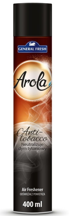 AROLA Osvěžovač spray - Anti Tabák 400ml