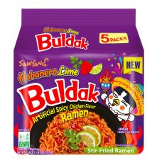 SamYang Buldak 675g Habanero Lime (5x135g)