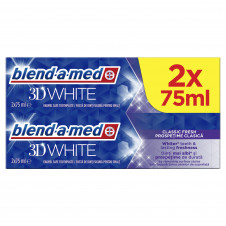 Blend-a-med zubní pasta - 3D Classic Fresh 2x75ml