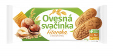 Ovesná svačinka FITNESKA - s lískovými oříšky 39g