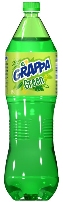 GRAPPA Green ( přichuť Kiwi ) 1,5L