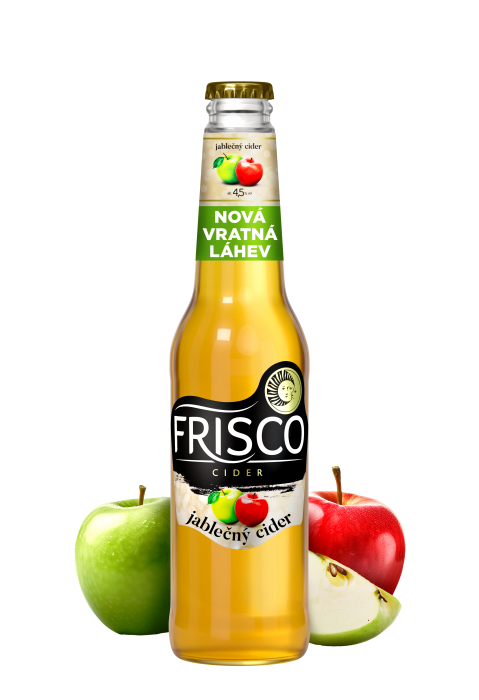 FRISCO 0,33L Jablečný cider ***Vrátní láhev
