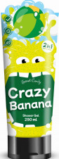 Sweet Candy Crazy Banana Sprchový gel 250ml