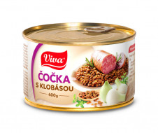 Viva - Čočka s klobásou 400g