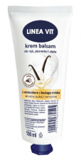 LINEA VIT krém na ruce a tělo - Mléko & Vanilka 100ml