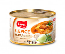 Viva - Slepice na paprice se smetanou 400g