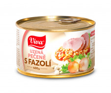Viva - Uzená pečeně s fazolí 400g