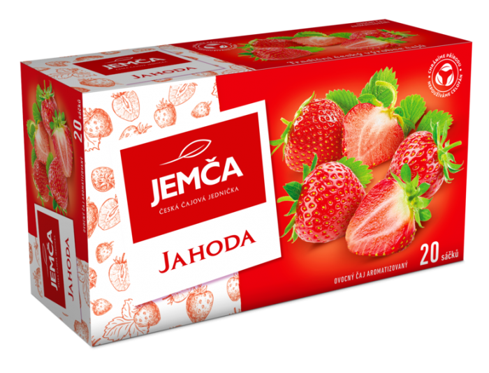 Jemča Ovocné čaje - Jahoda 40g