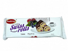 Kavis Mini Swiss roll - Lesní Plody 175g