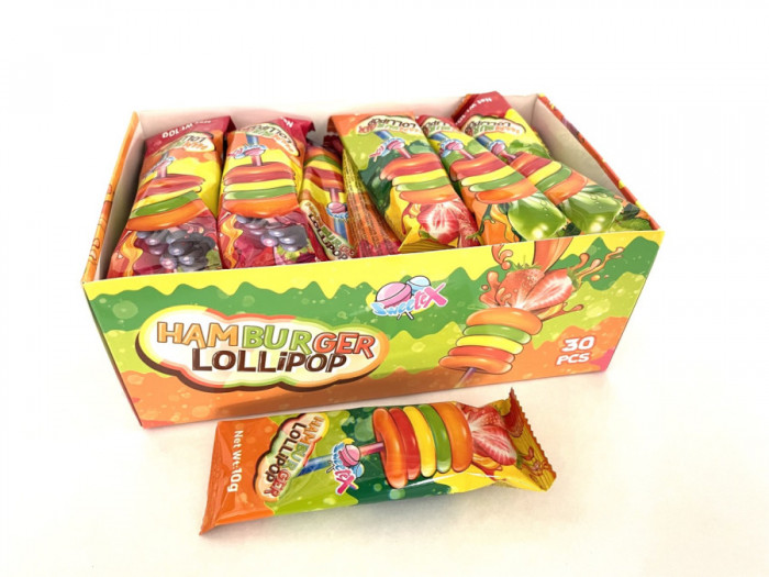 Hamburger Lollipop 10g